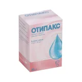Упаковка: Отипакс 1%+4%, 16 г, капли ушные