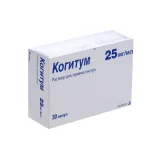 Упаковка: Когитум 10 мл, 30 шт, раствор для приема внутрь