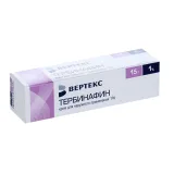 Упаковка: Тербинафин-Вертекс 1%, 15 г, крем