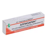 Упаковка: Алпизарин 2%, 10 г, мазь для местного и наружного применения