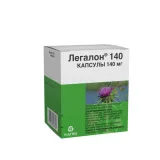 Упаковка: Легалон 140 140 мг, 60 шт, капсулы