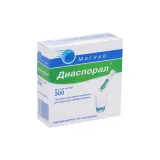Упаковка: Магний Диаспорал 300 295.7 мг, 5 г, 20 шт, гранулы для приготовления раствора для приема внутрь стик-пакет