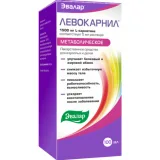 Упаковка: Левокарнил, 100 мл, раствор Эвалар