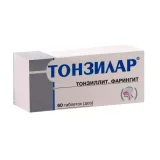 Упаковка: Тонзилар, 60 шт, таблетки подъязычные гомеопатические