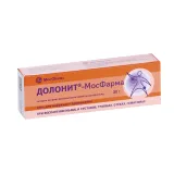 Упаковка: Гель Долонит-МосФарма д/наруж применения, 30 г, гель для наружного применения
