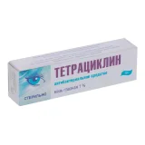 Упаковка: Тетрациклин 1%, 10 г, мазь глазная