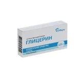 Упаковка: Глицерин, 2,11 г, 10 шт, суппозитории ректальные