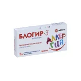 Упаковка: Блогир-3, 5 мг, 30 шт, таблетки для рассасывания