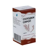 Упаковка: Солодки сироп, 100 г