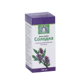 Упаковка: Солодки сироп, 100 мл