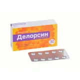 Упаковка: Делорсин 5 мг, 30 шт, таблетки