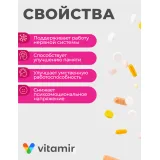 Упаковка: Глицин Форте Витамир вишня, 500 мг, 30 шт, таблетки