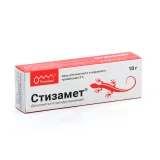 Упаковка: Стизамет 3%, 10 г, мазь для местного и наружного применения
