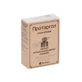 Упаковка: Протаргол, 200 г, порошок для приготовления раствора для местного применения с растворителем