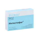 Упаковка: Интестифаг, 20 мл, 4 шт, раствор для приема внутрь или ректального введения