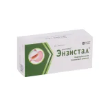 Упаковка: Энзистал, 60 шт, таблетки покрытые кишечнорастворимой оболочкой