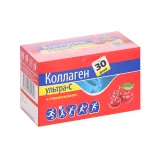 Упаковка: Коллаген Ультра+С+глюкозамин/вишня 8 г, 30 шт, саше