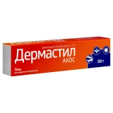 Упаковка: Дермастил АКОС 1 мг/г, 50 г, гель для наружного применения