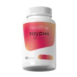Упаковка: Таурин 1000 мг HealthIs, 90 шт, капсулы