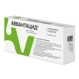 Упаковка: АВВАнтацид, 16 г, 6 шт, гель для приема внутрь