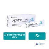 Упаковка: Акриол Про 25 мг/г+25 мг/г, 5 г, крем для местного и наружного применения