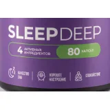 Упаковка: Nooteria Labs Sleep Deep комплекс для сна (магний, глицин, валериана) 80 шт. капсулы 740 мг