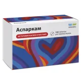 Упаковка: Аспаркам Реневал 175 мг+175 мг, 120 шт, таблетки