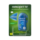 Упаковка: Никоретте мятные таблетки покрытые оболочкой для рассасывания 4мг № 20