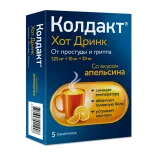Упаковка: Колдакт хот дринк порошок для раствора для приема внутрь Апельсин 0,325+0,01+0,02 пак.N5