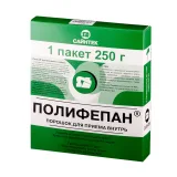 Упаковка: Полифепан порошок для внутреннего применения 250г