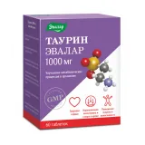 Упаковка: Эвалар таурин 1000мг таблетки 1,3г № 60   БАД
