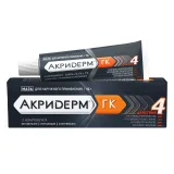 Упаковка: Акридерм ГК мазь 15г