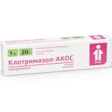 Упаковка: Клотримазол-АКОС мазь 1% 20г