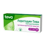 Упаковка: Лоратадин-Тева таблетки 10мг №30