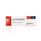 Упаковка: Кетопрофен гель 5% 30г