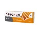Упаковка: Кетонал гель 2,5% 100г