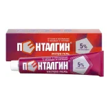 Упаковка: Пенталгин Экстра-гель 5% 100г д/наруж. прим.