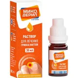 Упаковка: Микодерил р-р для наруж. применения 1% 30мл