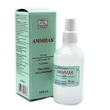 Упаковка: Аммиак р-р д/наруж. прим. и ингаляций 10% 100мл