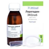 Упаковка: Лоратадин-Эколаб сироп 1мг/мл 100мл