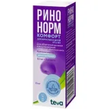Упаковка: Ринонорм Комфорт спрей наз. 0,1мг+5мг/доза 90доз