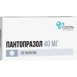 Упаковка: Пантопразол таб п/о 40мг №28