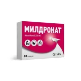 Упаковка: Милдронат капс. 250мг №20