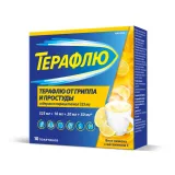 Упаковка: Терафлю пор. пак. Лимон №10