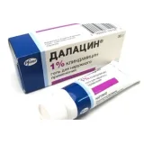 Упаковка: Далацин гель 1% 30г