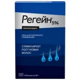 Упаковка: Регейн аэрозоль д/наруж.прим 5% 60г №3