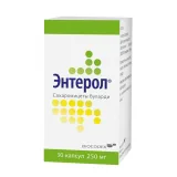 Упаковка: Энтерол капс. 250мг №30 флакон