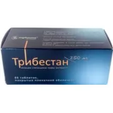 Упаковка: Трибестан таб. п.о 250мг №60