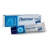 Упаковка: Лиотон 1000 гель 100г
