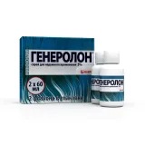 Упаковка: Генеролон р-р наруж. 5% 60мл №2